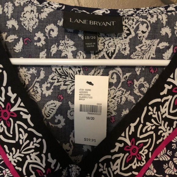 Lane Bryant Peasant Top - Picture 3 of 3